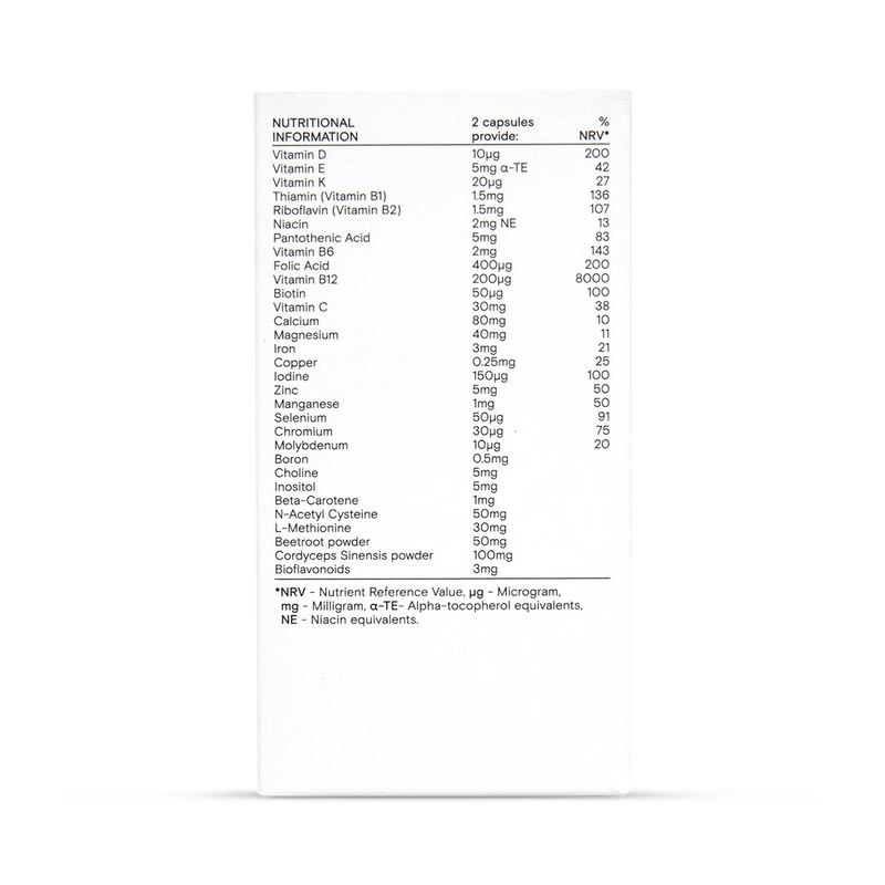 Food-Grown Fertility and Reproduction Support for Women 60 Capsules