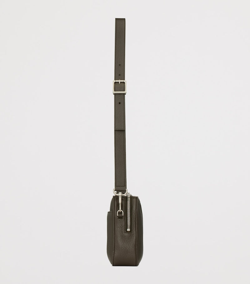 Saint Laurent camera cross-body bag grain leather, imported from the UK