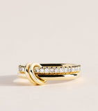 Spinelli Kilcollin Ceres yellow gold diamond ring, imported from the UK