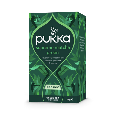 Holland & Barrett Pukka Supreme Matcha Green Tea Bags 20- Buy online at McGrocer