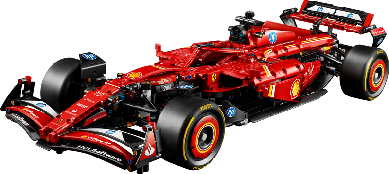 LEGO Ferrari SF-24 F1 Car model 1:8 scale - British product