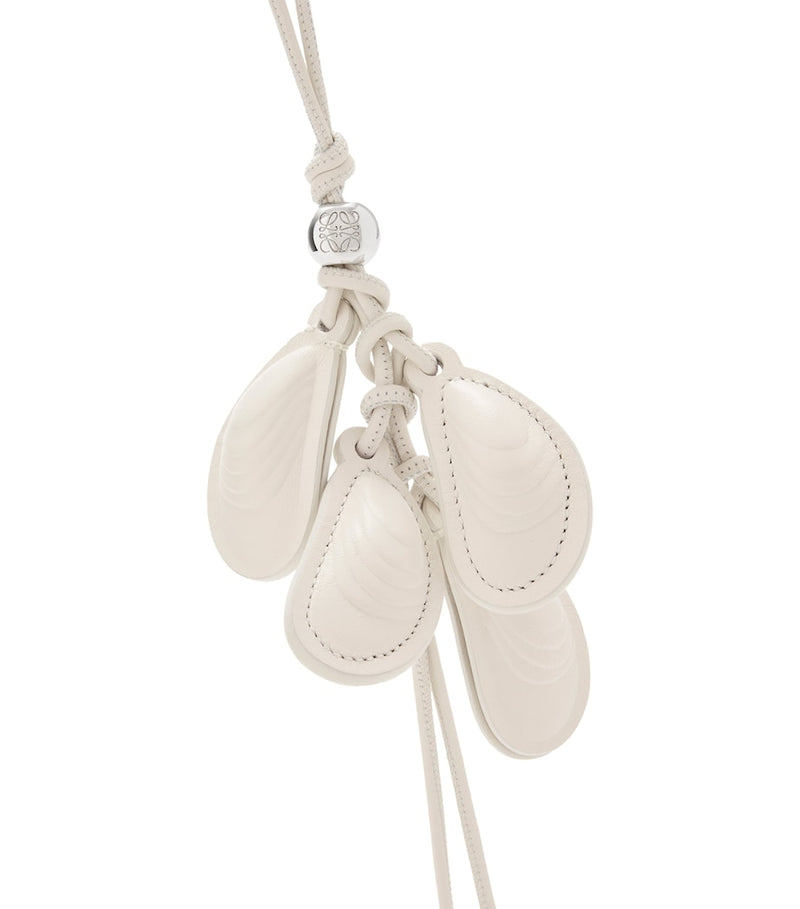 LOEWE multi-shell leather bag charm, UK version