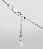 Graff white gold diamond pendant necklace 46cm - British product