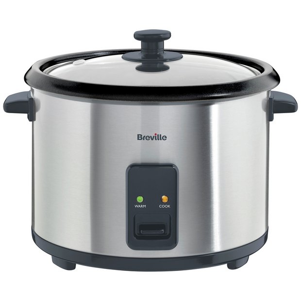 Breville 1.8L rice cooker and steamer stainless steel, imported from the UK