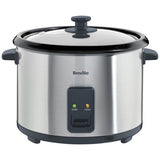 Breville 1.8L rice cooker and steamer stainless steel, imported from the UK