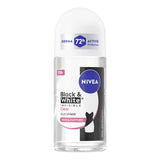 ASDA Nivea Black & White Invisible Clear 72h Anti-Perspirant Deodorant 50ML- Buy online at McGrocer
