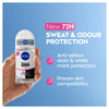 Nivea Black & White deodorant 50ML, imported from the UK