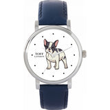 Superdrug Toff London White Ladies White French Bulldog Watch- Buy online at McGrocer
