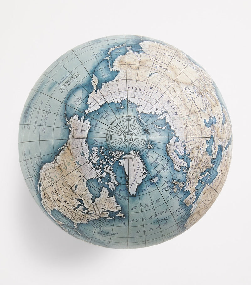 Bellerby Prussian Blue pocket globe 12cm - British product