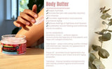 COSMEPICK Strawberry & Basil body butter 3x250ml, UK version