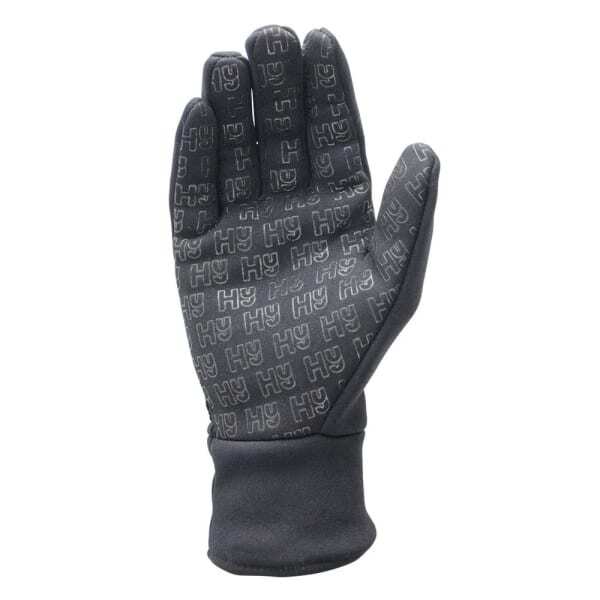 Adult Gripped Fleece Work Gloves Size M, UK version