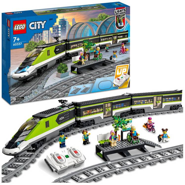 LEGO City Express Passenger Train set 764 pieces, UK version