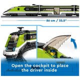 LEGO City Express Passenger Train set 764 pieces, UK version
