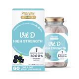 Holland & Barrett Pro-Ven Vitamin D High Strength 60 Chewable Tablets- Buy online at McGrocer