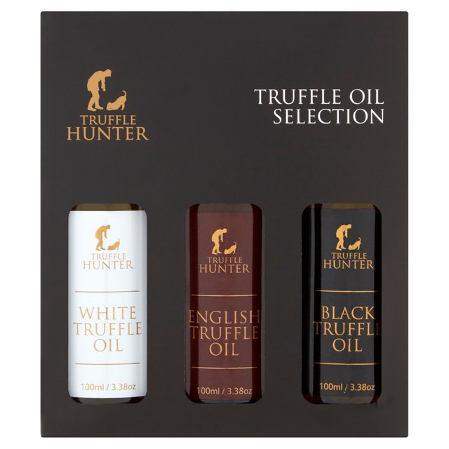 TruffleHunter Truffle Oil Selection   3 x 100ml GOODS M&S