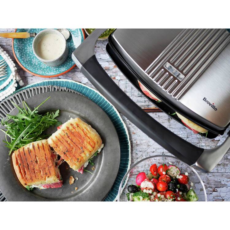 Breville sandwich press stainless steel - British product