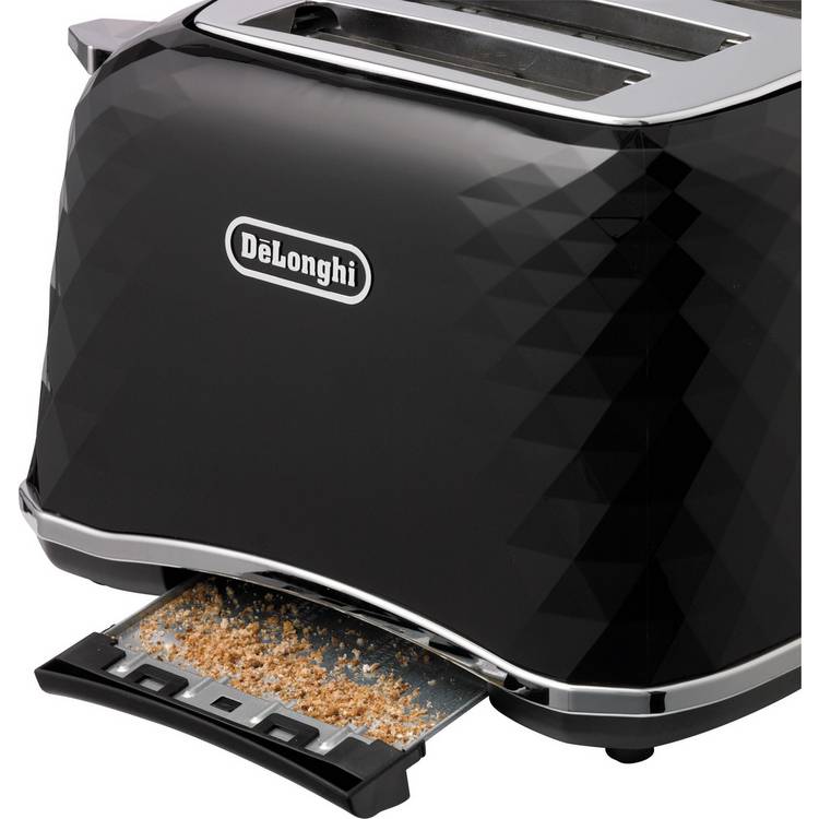 De'Longhi 4 slice toaster black, imported from the UK