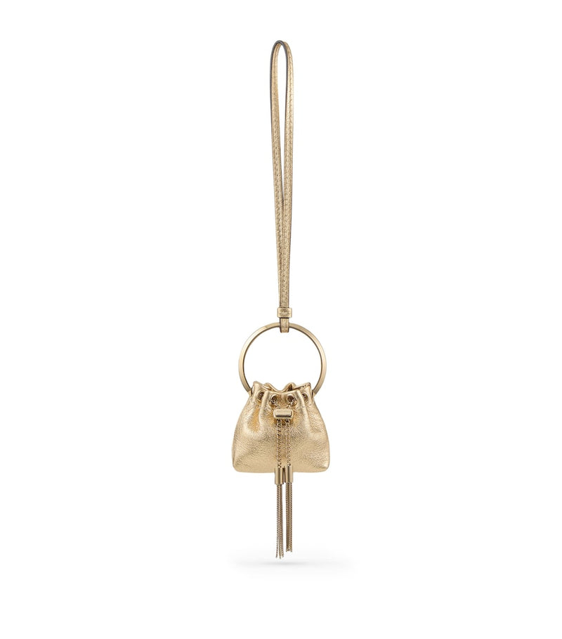 Jimmy Choo Bon Bon bag charm leather miniature - British product