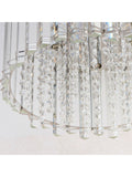 Gallery Home silver kimbie flush ceiling light, UK version