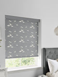 Laura Ashley grey Animalia made to measure roller blind (British brand)