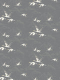 Laura Ashley grey Animalia made to measure roller blind (British brand)