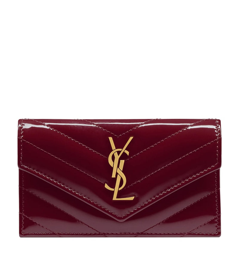 Saint Laurent Cassandre Fragments matelassé purse, UK version
