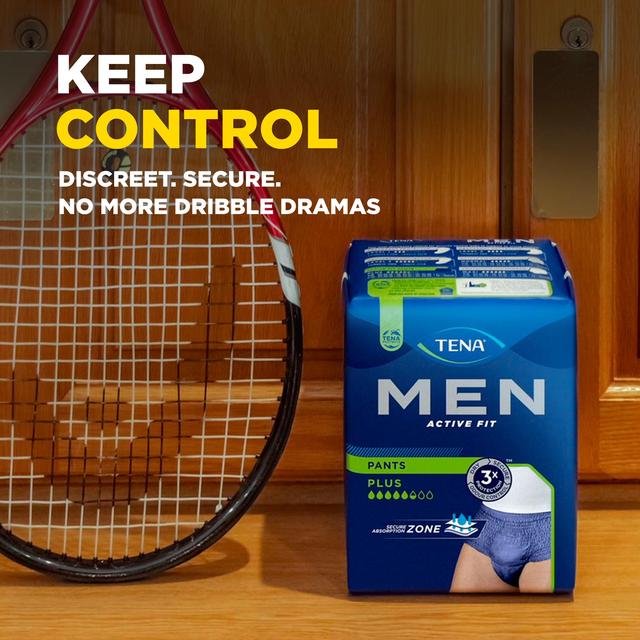 TENA Men Active Fit Incontinence Pants Plus Large 8 per pack GOODS M&S