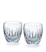 Harrods Baccarat Set of 2 Massena Tumblers Tumbler Glasses 370ml- Buy online at McGrocer