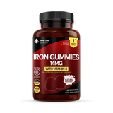 Holland & Barrett New Leaf Products Iron with Vitamin C Gummies 60 Gummies- Buy online at McGrocer
