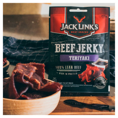 Jack Link's beef jerky teriyaki 25g, UK version