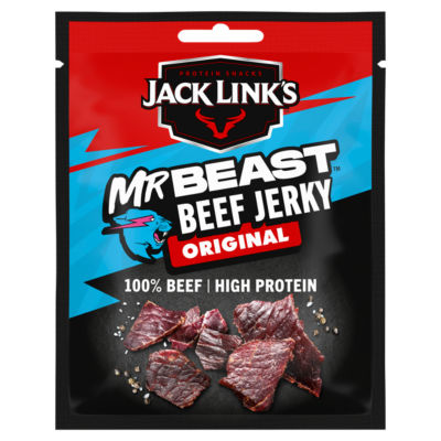 Jack Link's MrBeast Beef Jerky Original 40g, UK version