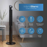 Dimplex freestanding black tower fan, UK version
