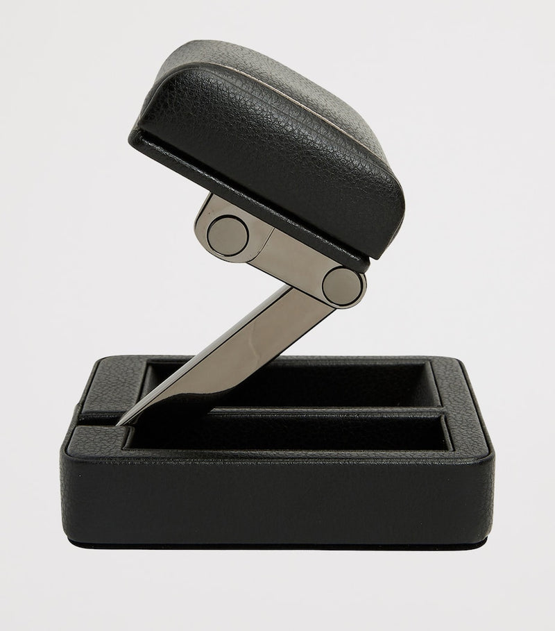 WOLF British Racing travel watch stand with pouch - British product