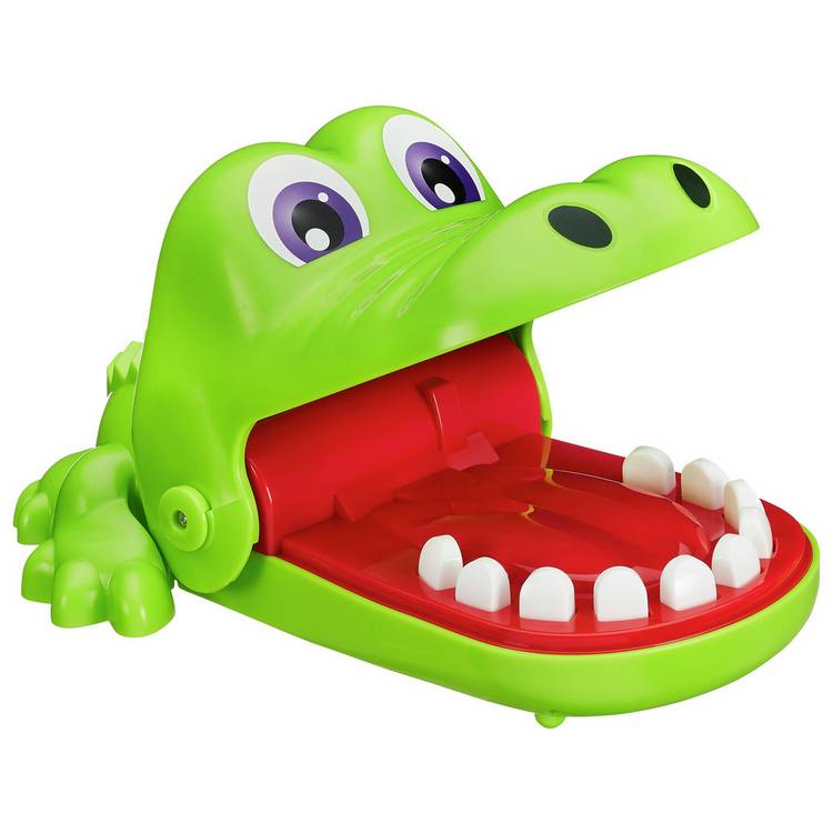 Hasbro Crocodile Dentist game for children, UK version