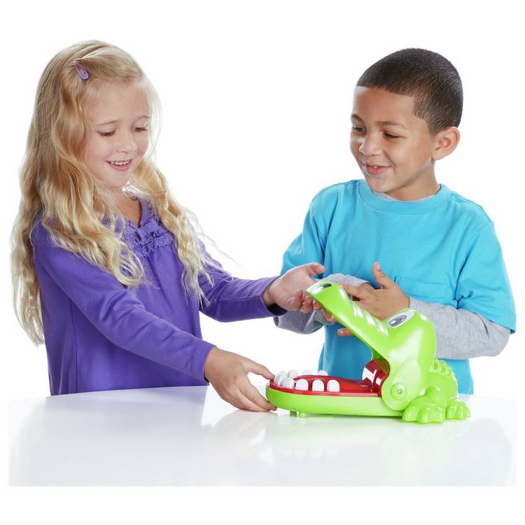 Hasbro Crocodile Dentist game for children, UK version