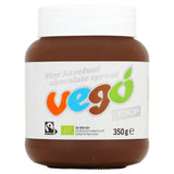 Vego crunchy hazelnut chocolate spread 350g (British brand)