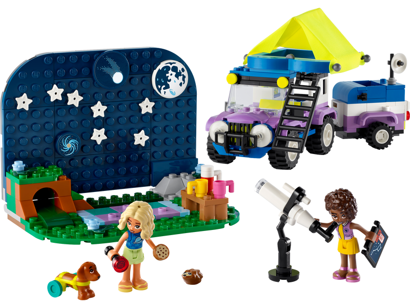 LEGO Friends Stargazing Camping Vehicle 364 piece set, UK version
