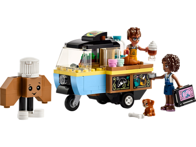LEGO Friends Mobile Bäckerei Lebensmittelwagen 125 Teile Bauspielzeug-Set