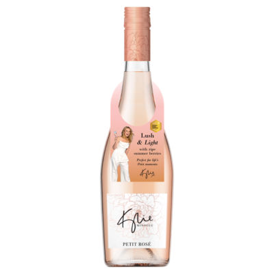 Kylie Minogue Petit Rosé 75cl, imported from the UK