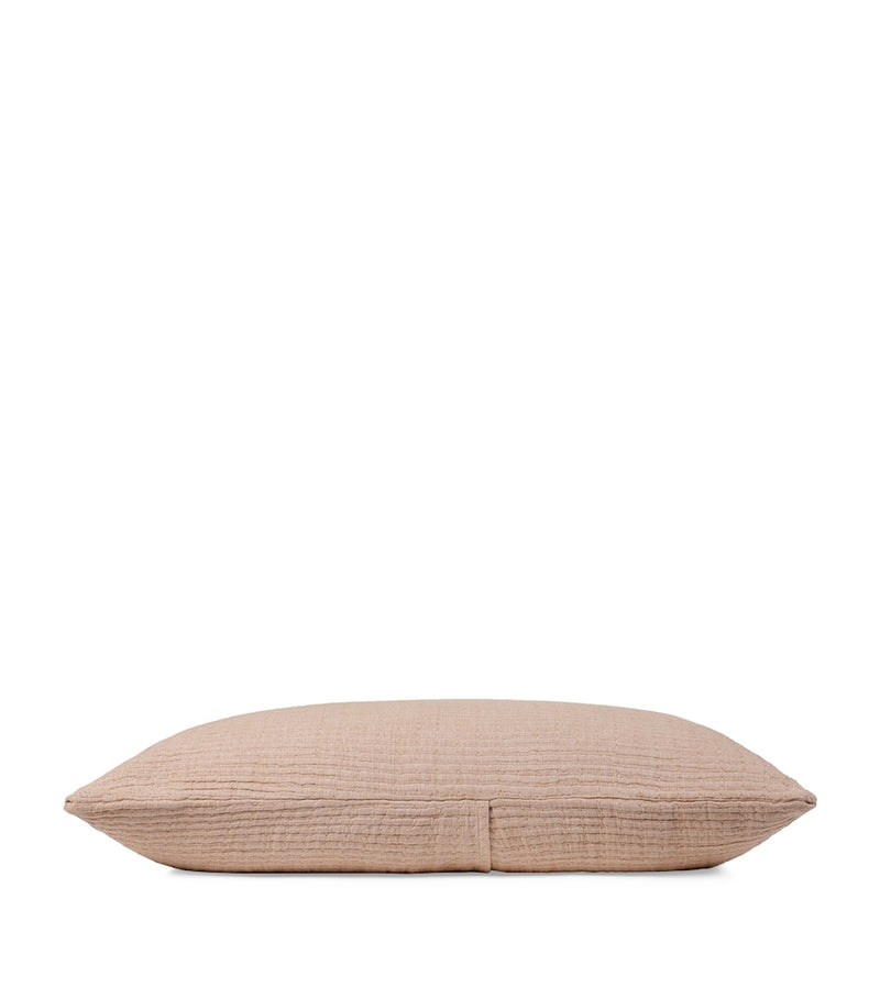 Hamam cotton Airply texture square pillowcase 65x65cm (British brand)
