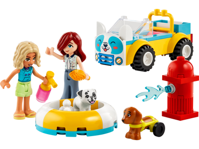 LEGO Friends Hundepflege-Auto Bauspielzeug Set 60 Teile
