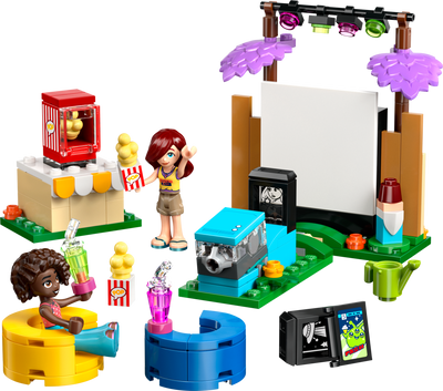 LEGO Friends Friendship Movie Night Building Set 154 Pieces