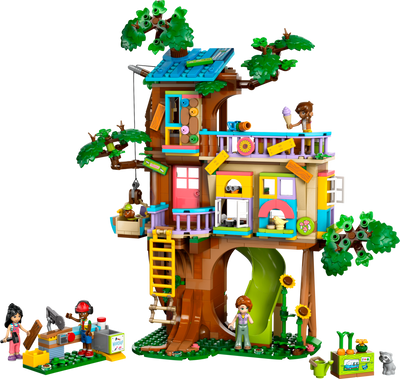 Lego LEGO Friends Tree House Hangout Building Set 701 Pieces- Buy online at McGrocer