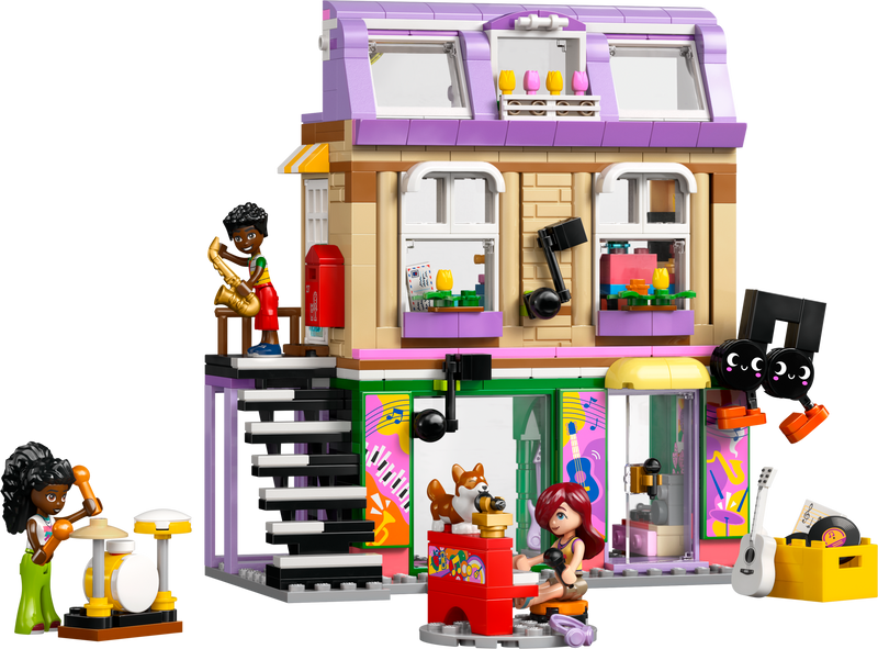 LEGO Friends Music Store & Apartment Set, imported from the UK