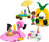 Lego LEGO Friends Unicorn Flamingo Pool Party Building Set 99 Pieces- Buy online at McGrocer