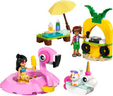 LEGO Friends Pool Party Set Unicorn & Flamingo 99 Pieces (British brand)