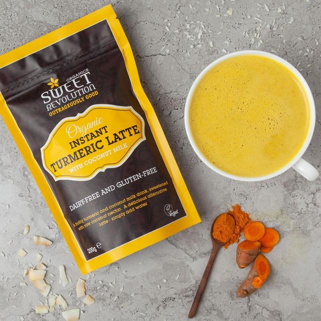Sweet Revolution Organic Instant Turmeric Latte 200g GOODS M&S