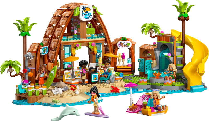 LEGO Friends Family Vacation Beach Resort building set 1140 pieces - British product