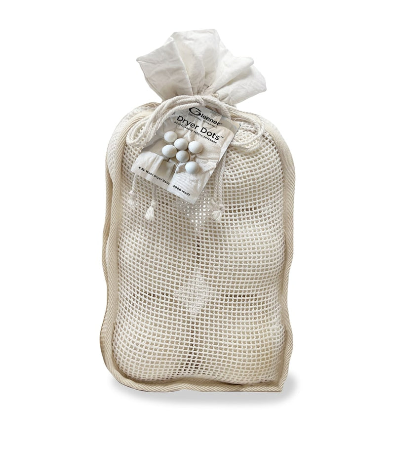 Gleener XL wool dryer balls set of 6 for laundry, UK version