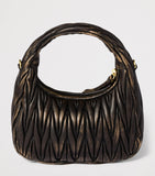 Miu Miu Wander matelassé lambskin top-handle bag, imported from the UK